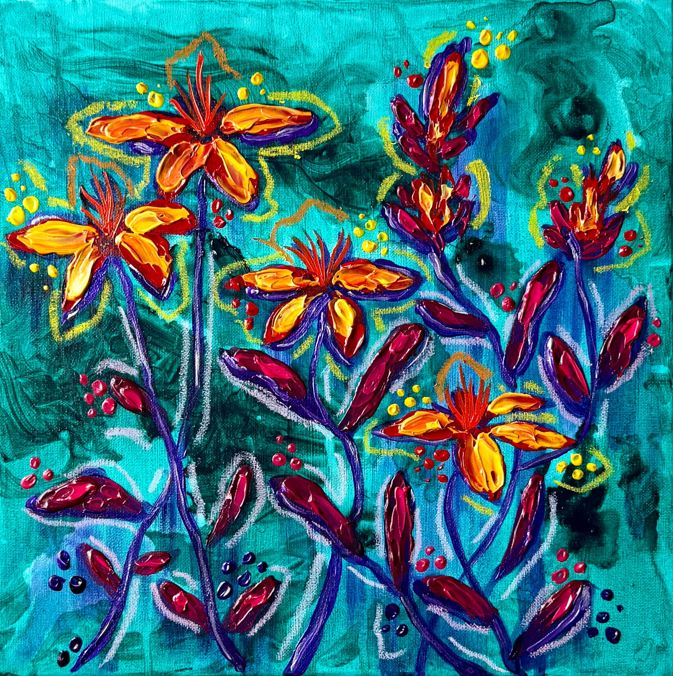After The Rain - Floral Art Print