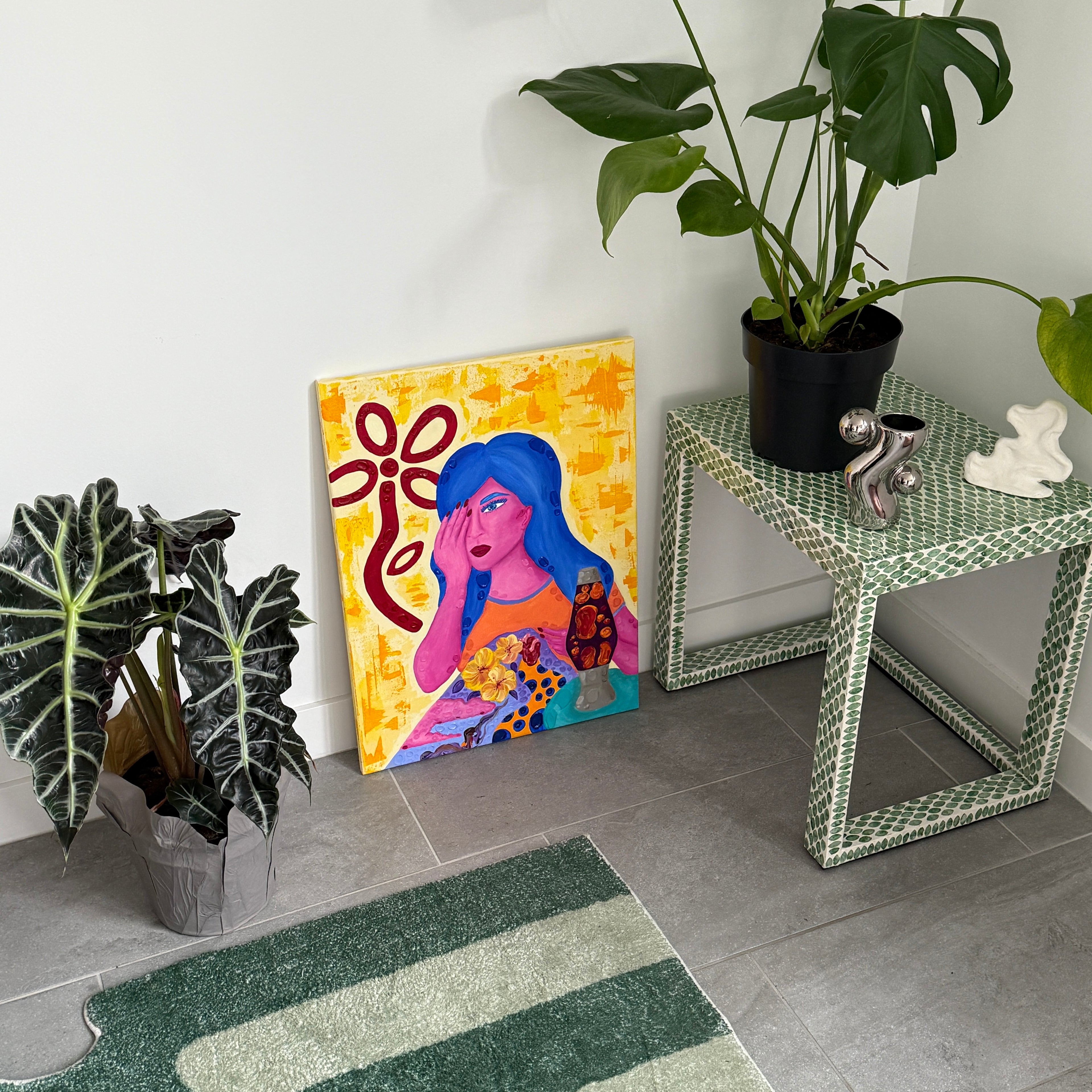 Heartfelt Dreams - Original Psychedelic Painting