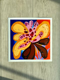 Delicate is a Lie - Floral Art Print