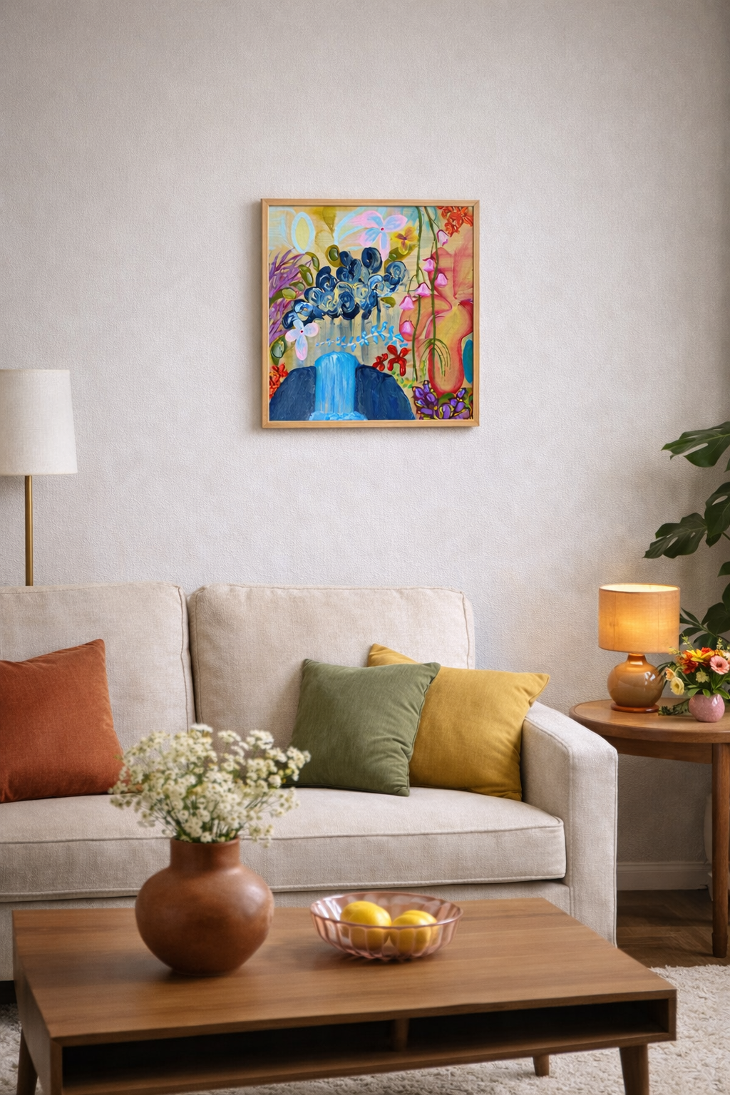 Mystic Chaos - Original Floral Painting