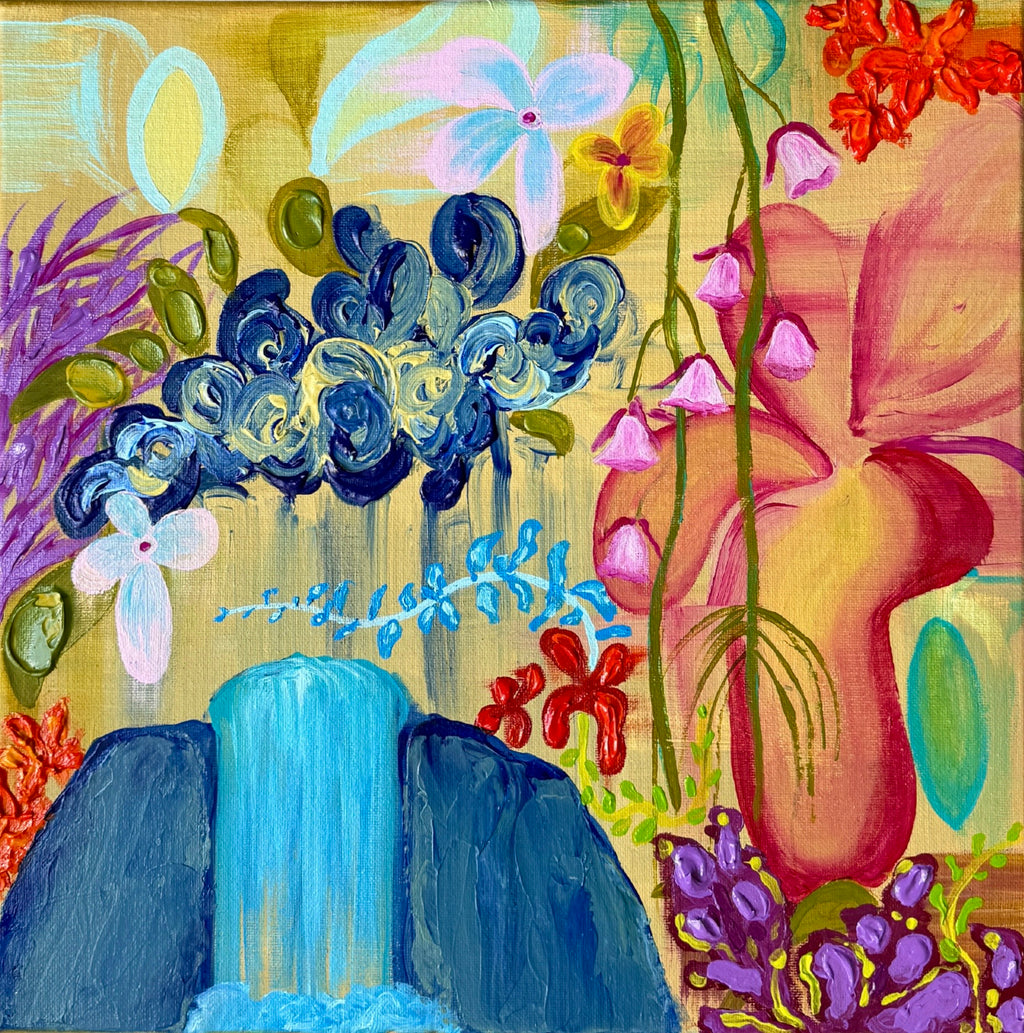 Mystic Chaos - Original Floral Painting