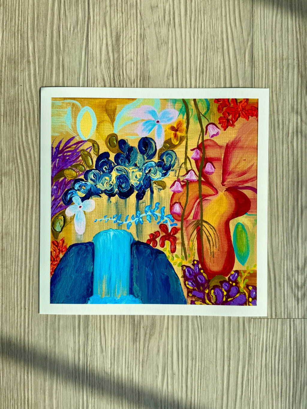Mystic Chaos - Floral Art Print