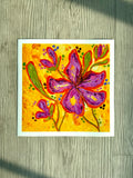 Sun Drunk Blooms - Floral Art Print