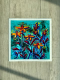 After The Rain - Floral Art Print
