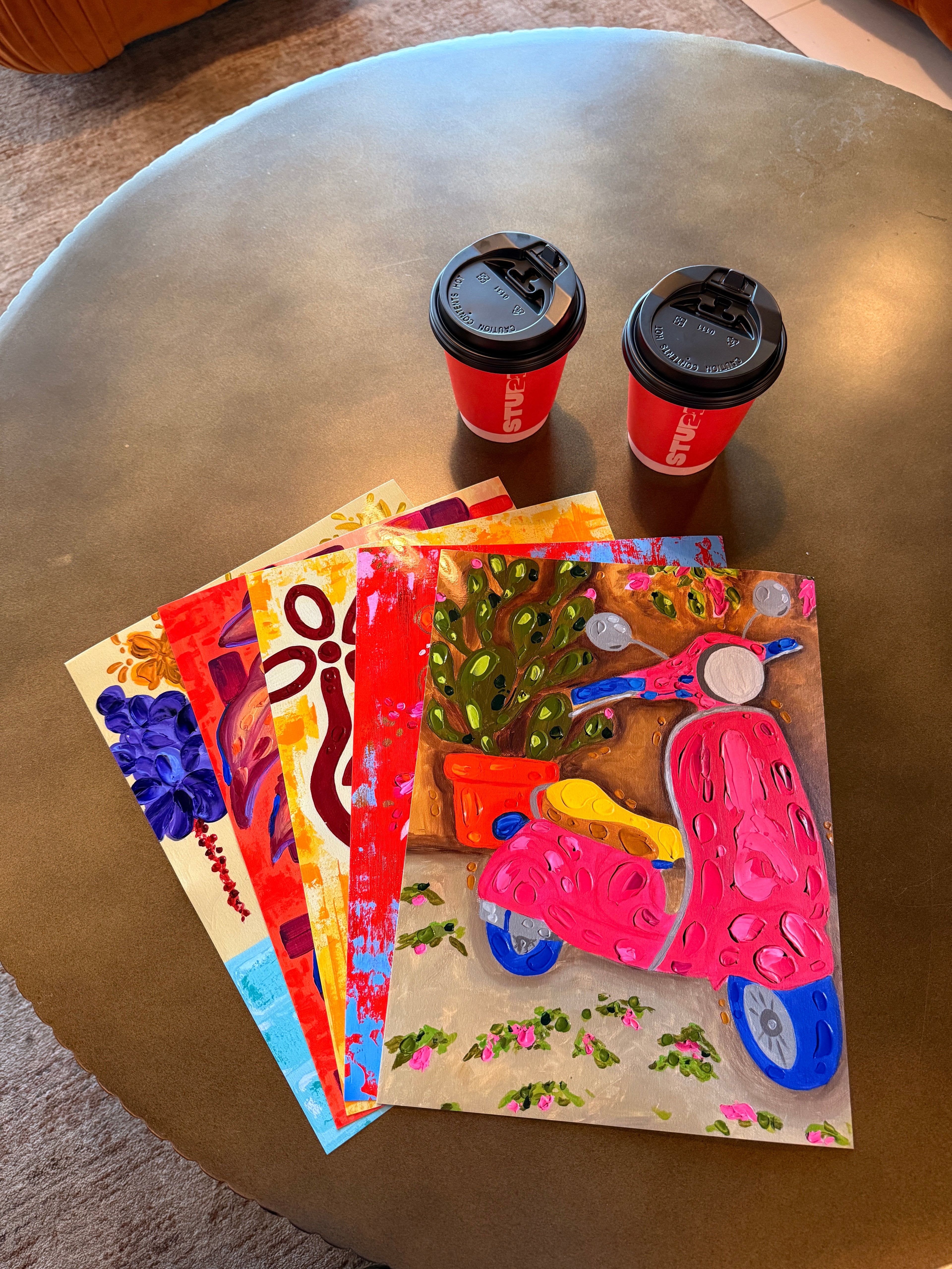 Situations (Vespa) - Vibrant Art Print