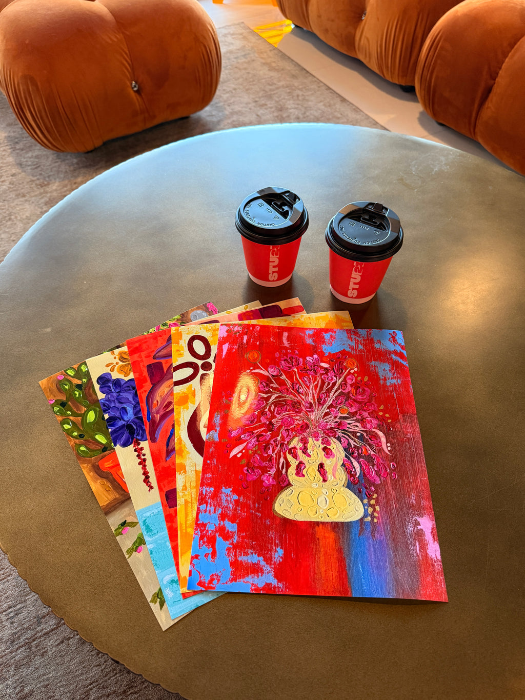 Firebloom Reminiscence - Vibrant Art Print